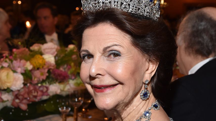 Königin Silvia von Schweden während der Nodelpreis-Verleihung in Stockholm 2016