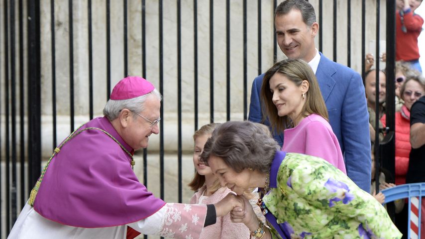 Prinzessin Letizia, Prinz Felipe von Spanien und Königin Sofia