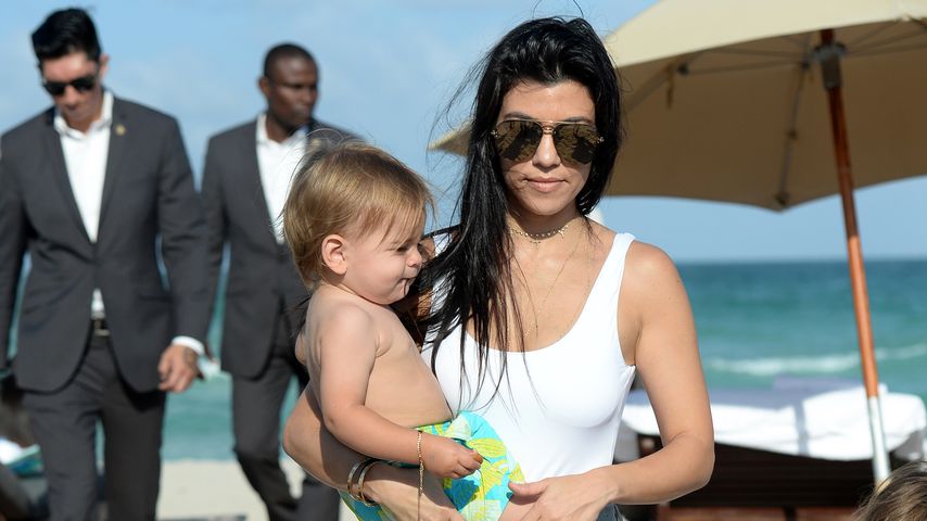 Kourtney Kardashian und Reign Disick