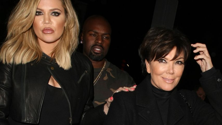 Kendall Jenner, Kourtney Kardashian und Kris Jenner