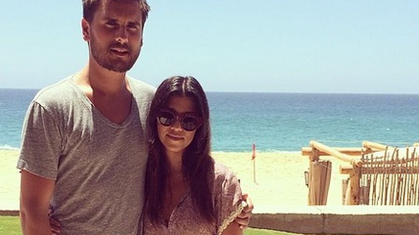 Kourtney Kardashian und Scott Disick