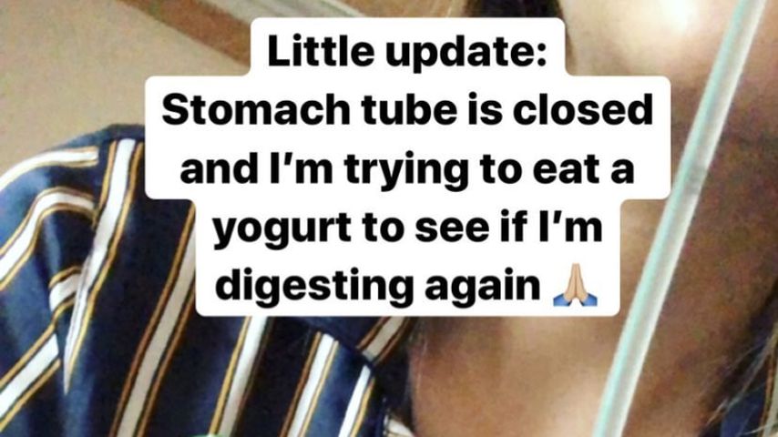 Krankenhaus-Update von Stefanie Giesinger