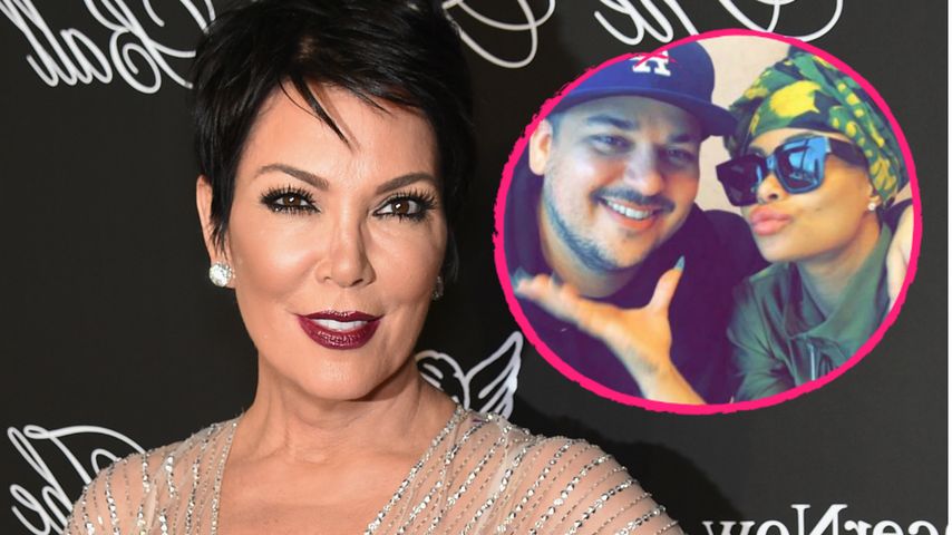 Blac Chyna, Robert Kardashian und Kris Jenner