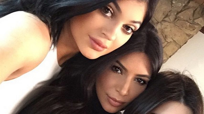Kylie Jenner, Kim Kardashian und Kendall Jenner