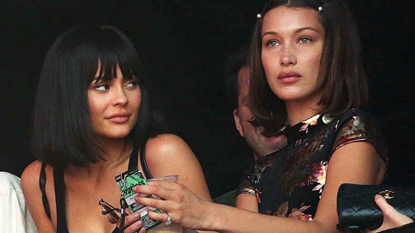 Kylie Jenner und Bella Hadid auf dem Wireless Festival 2017