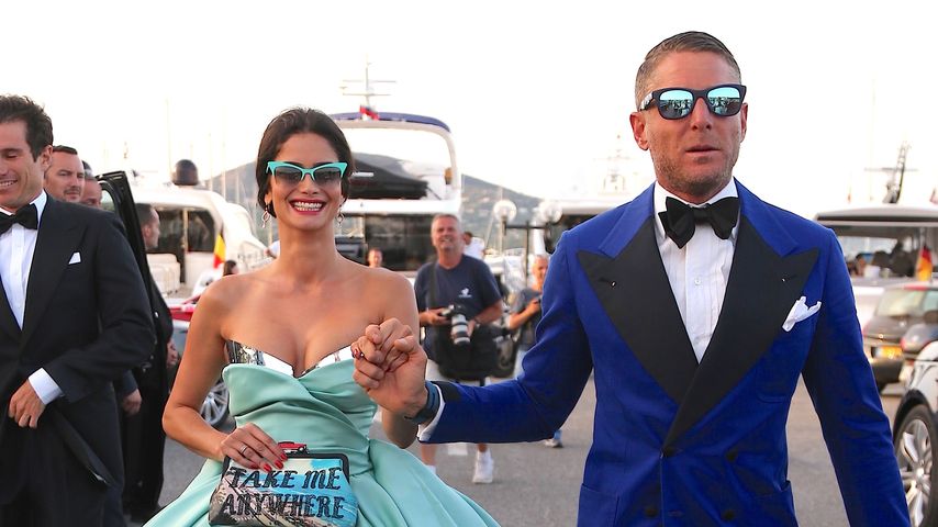 Shermine Shahrivar und Lapo Elkann im Juli 2016