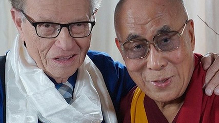 Larry King und der Dalai Lama