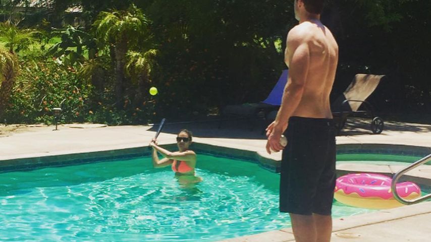 Lea Michele und Robert Buckley