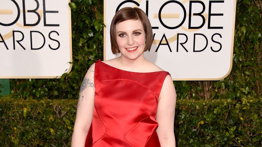 Lena Dunham bei der Verleihung der Golden Globes 2015