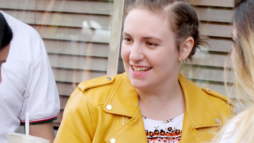 Lena Dunham bei Dreharbeiten zu "Girls"