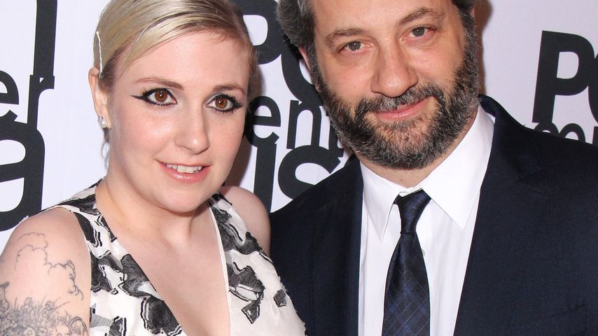 Lena Dunham und Judd Apatow