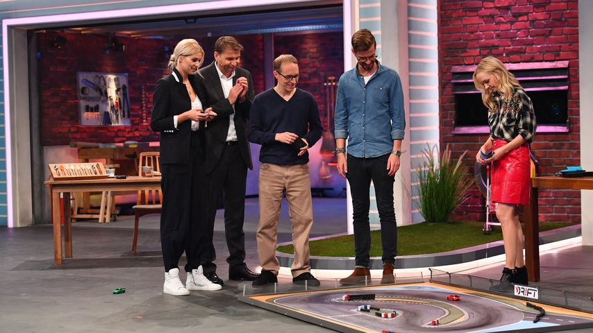 Lena Gercke, Hans Jürgen Moog, DR!FT-Erfinder Martin Müller, Joko Winterscheidt & Janin Ullmann