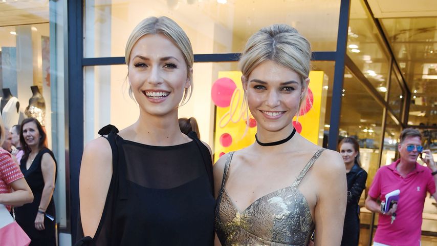 Lena Gercke und Luisa Hartema 2016 beim Escada Flagship Store Opening