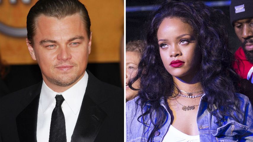 Leonardo DiCaprio und Rihanna