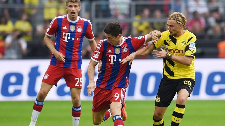 Thomas Müller und Robert Lewandowski