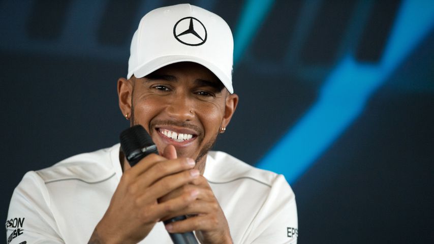 Lewis Hamilton beim F1 Car Launch in Silverstone