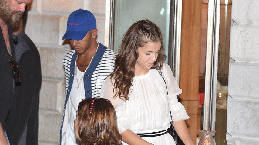 Lewis Hamilton und Barbara Palvin in Venedig