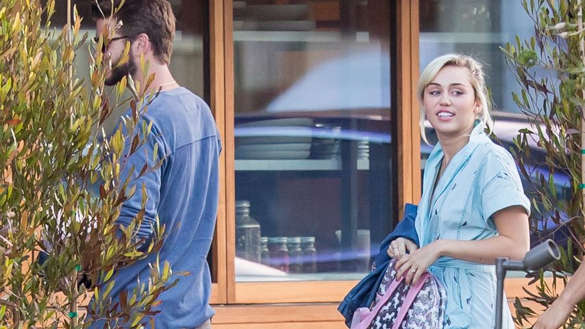 Liam Hemsworth und Miley Cyrus in Malibu