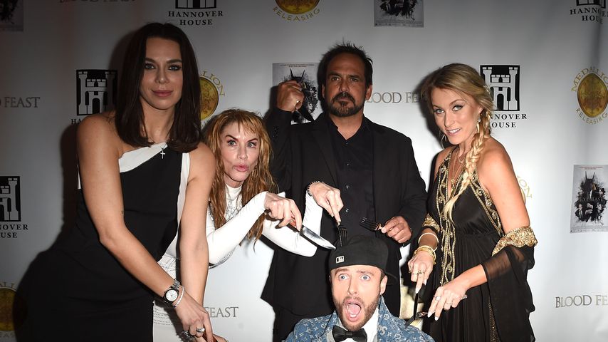 Liliana Nova mit ihren "Blood Feast"-Kollegen