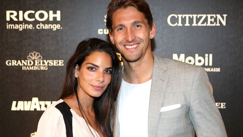 Lilli Holunder und René Adler bei der Players Night beim ATP Turnier in Hamburg