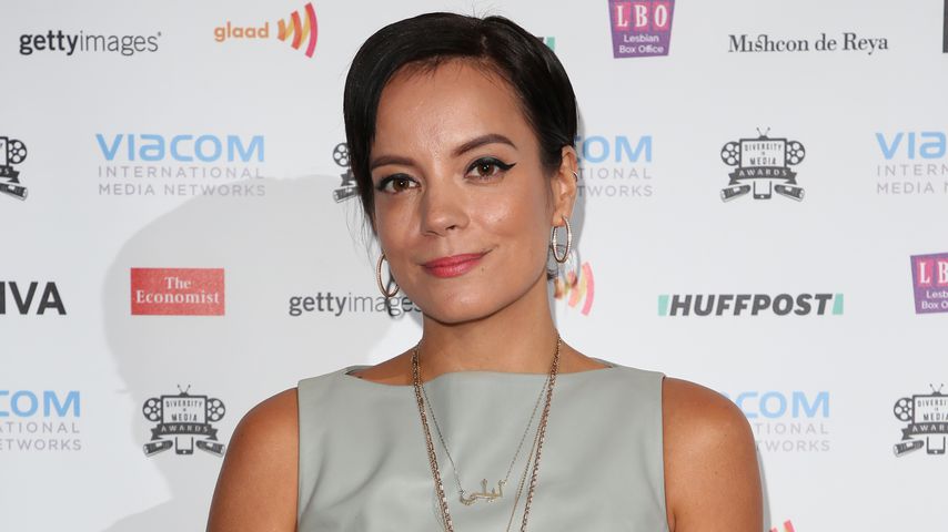 Lily Allen im Waldorf Hilton London