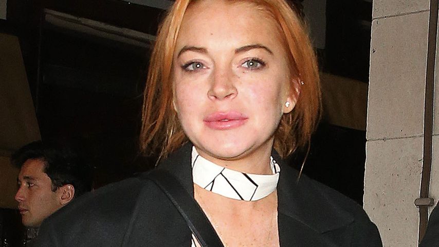 Lindsay Lohan in London