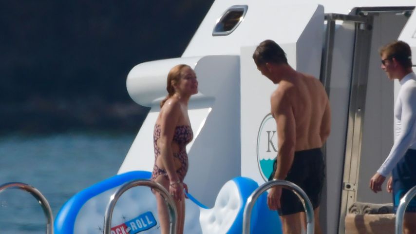 Lindsay Lohan im Sardinien-Urlaub