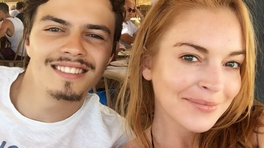 Lindsay Lohan und Egor Tarabsov im Juli 2016