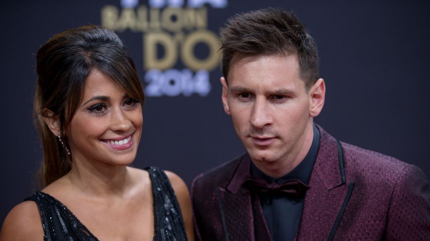 Antonella Roccuzzo und Lionel Messi