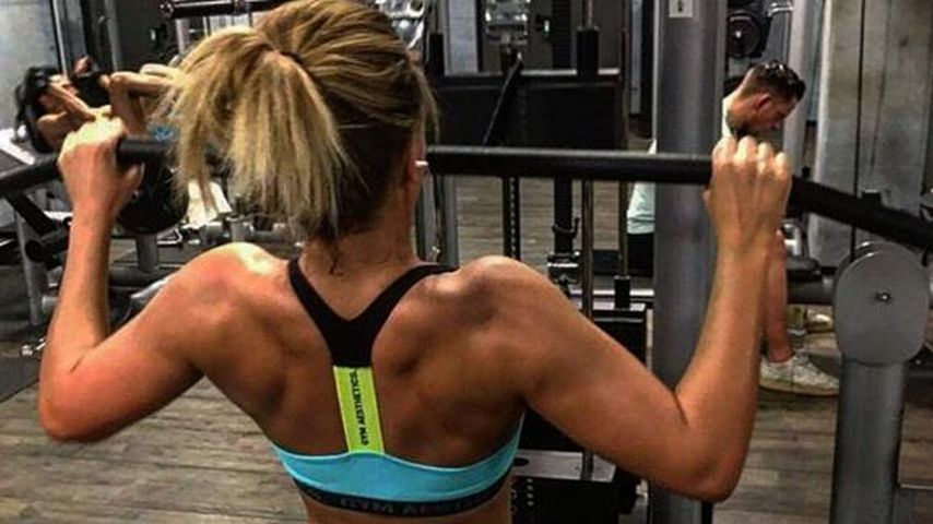 Lisa G. im Fitnessstudio