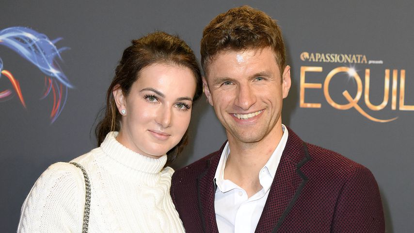 Lisa und Thomas Müller bei der Weltpremiere von der Apassionata-Show "Equila" in München 2017