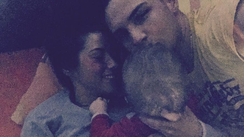 Alessio Lombardi, Sarah Engels und Pietro Lombardi