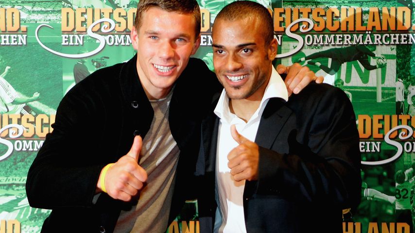Lukas Podolski und David Odonkor