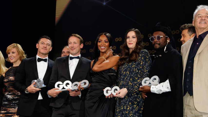 Luke Evans, Wotan Wilke Möhring, Naomi Campbell, Will.i.am, Liv Tyler & Bill Murray beim GQ-Award