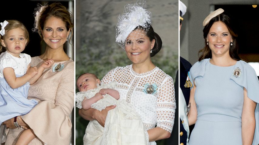 Madeleine von Schweden, Sofia Hellqvist und Prinzessin Victoria von Schweden