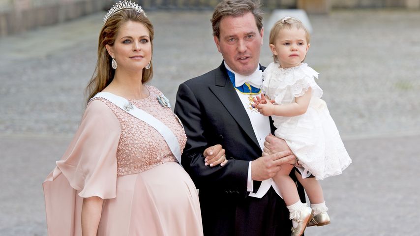 Prinzessin Leonore von Schweden, Madeleine von Schweden und Chris O'Neill