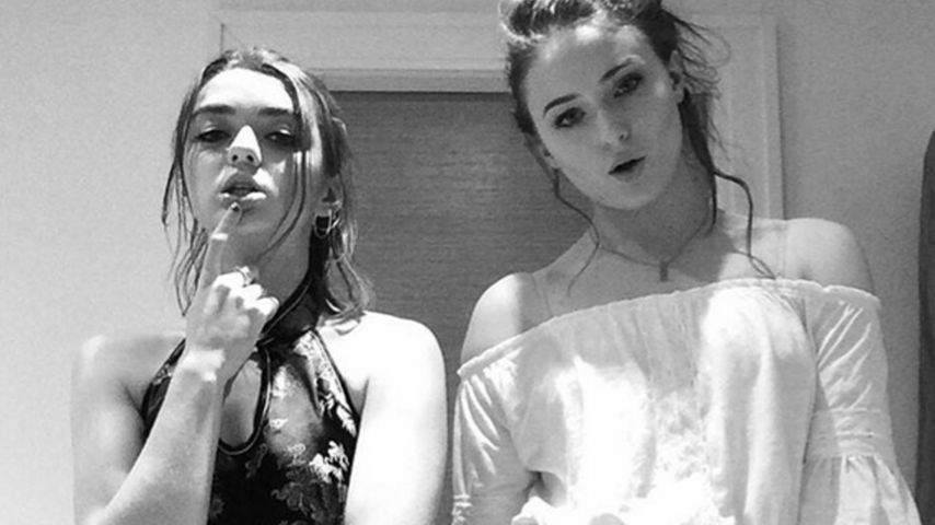 Sophie Turner und Maisie Williams
