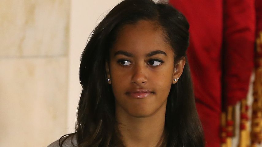 Malia Obama beim Thanksgiving-Dinner im Weißen Haus 2014