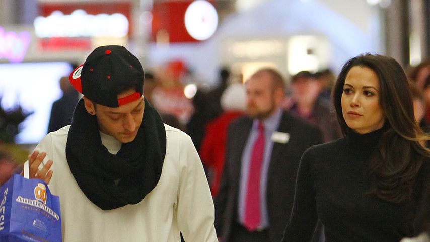 Mesut Özil und Mandy Capristo