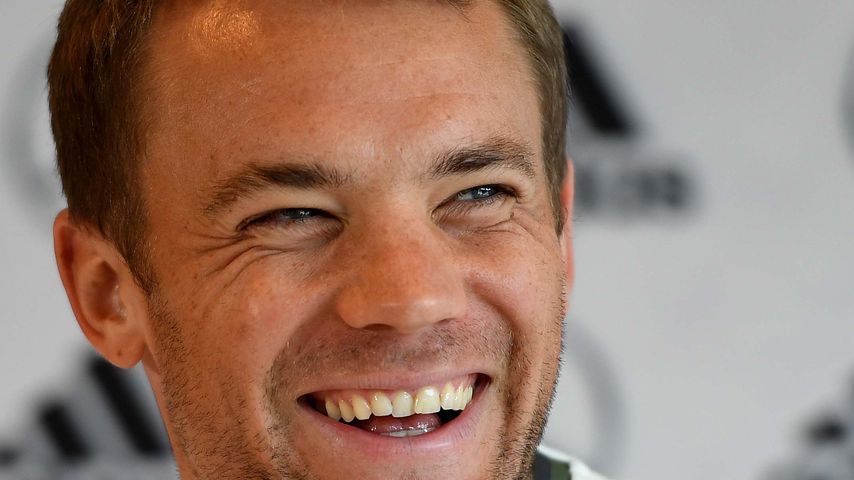 Manuel Neuer vor dem WM-Qualifikationsspiel Deutschland gegen Norwegen