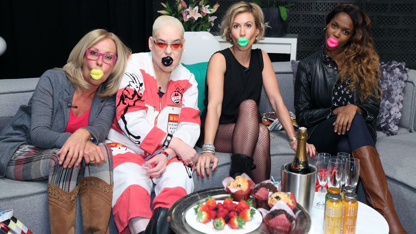Margarethe Schreinemakers, Hella von Sinnen, Wolke Hegenbarth und Oti Mabuse