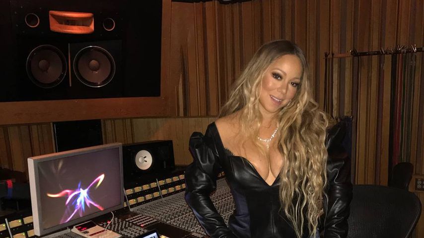 Mariah Carey im Studio