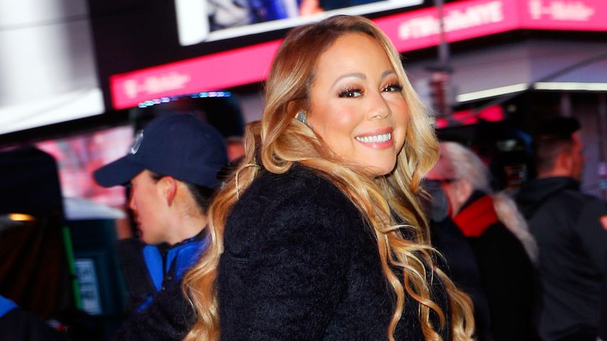Mariah Carey an Neujahr 2016 in New York
