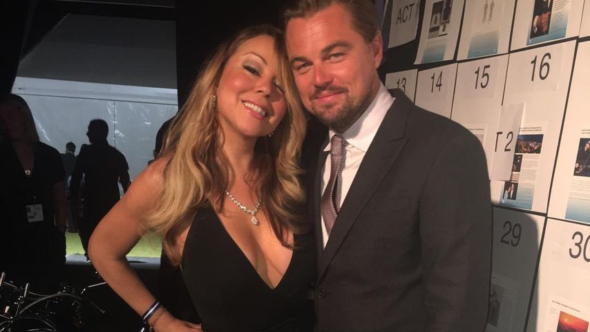 Maria Carey und Leonardo DiCaprio in St. Tropez
