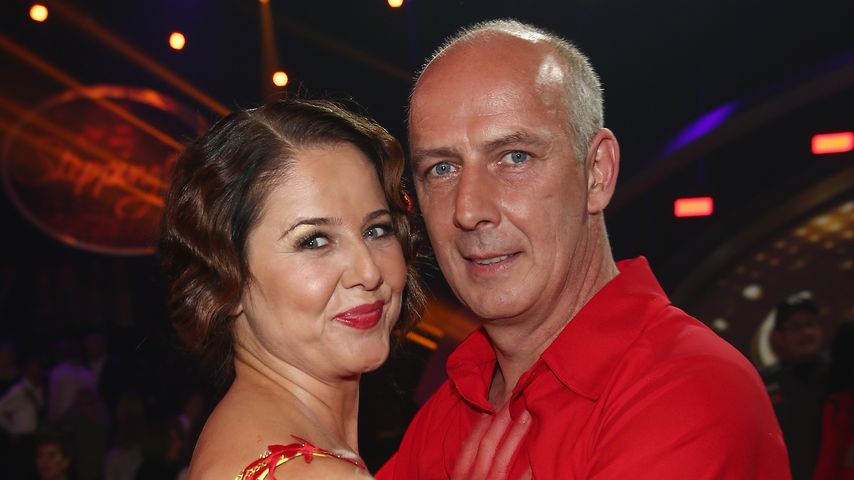Mario Basler mit seiner Freundin Doris bei der Show "Stepping Out"