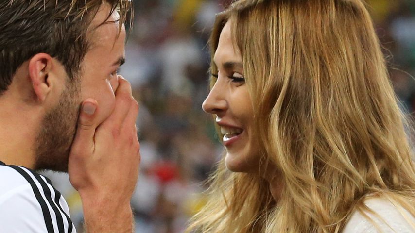 Mario Götze und Ann-Kathrin Brömmel