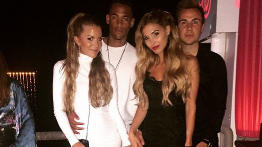 Mario Götze und Ann-Kathrin Brömmel