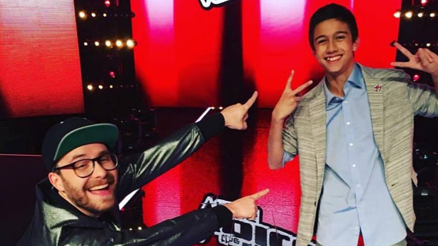 Mark Forster und "The Voice Kids"-Gewinner Lukas
