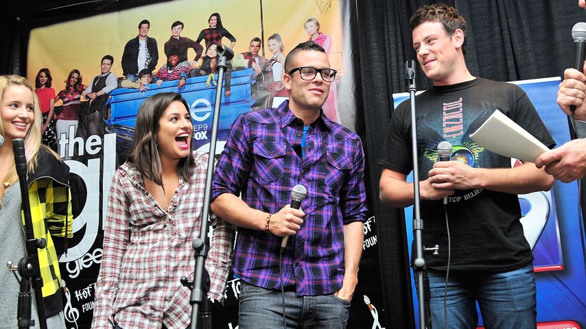 Mark Salling, Lea Michele, Cory Monteith und Dianna Agron