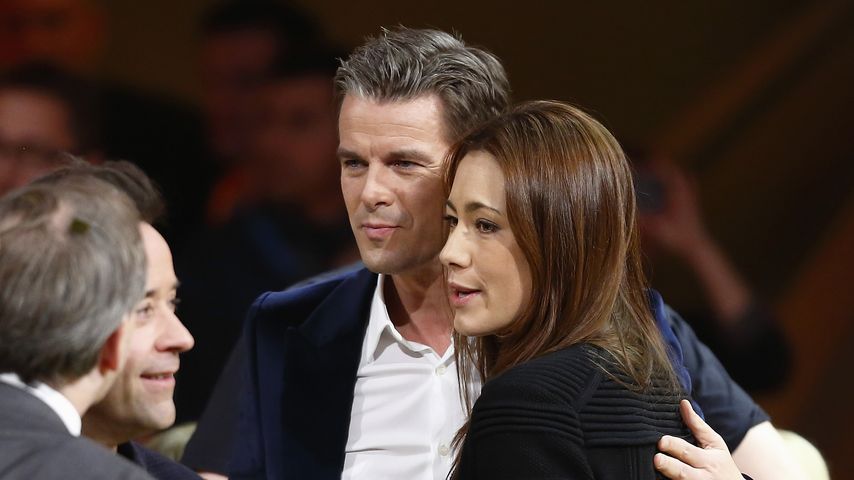 Markus Lanz und Angela Gessmann
